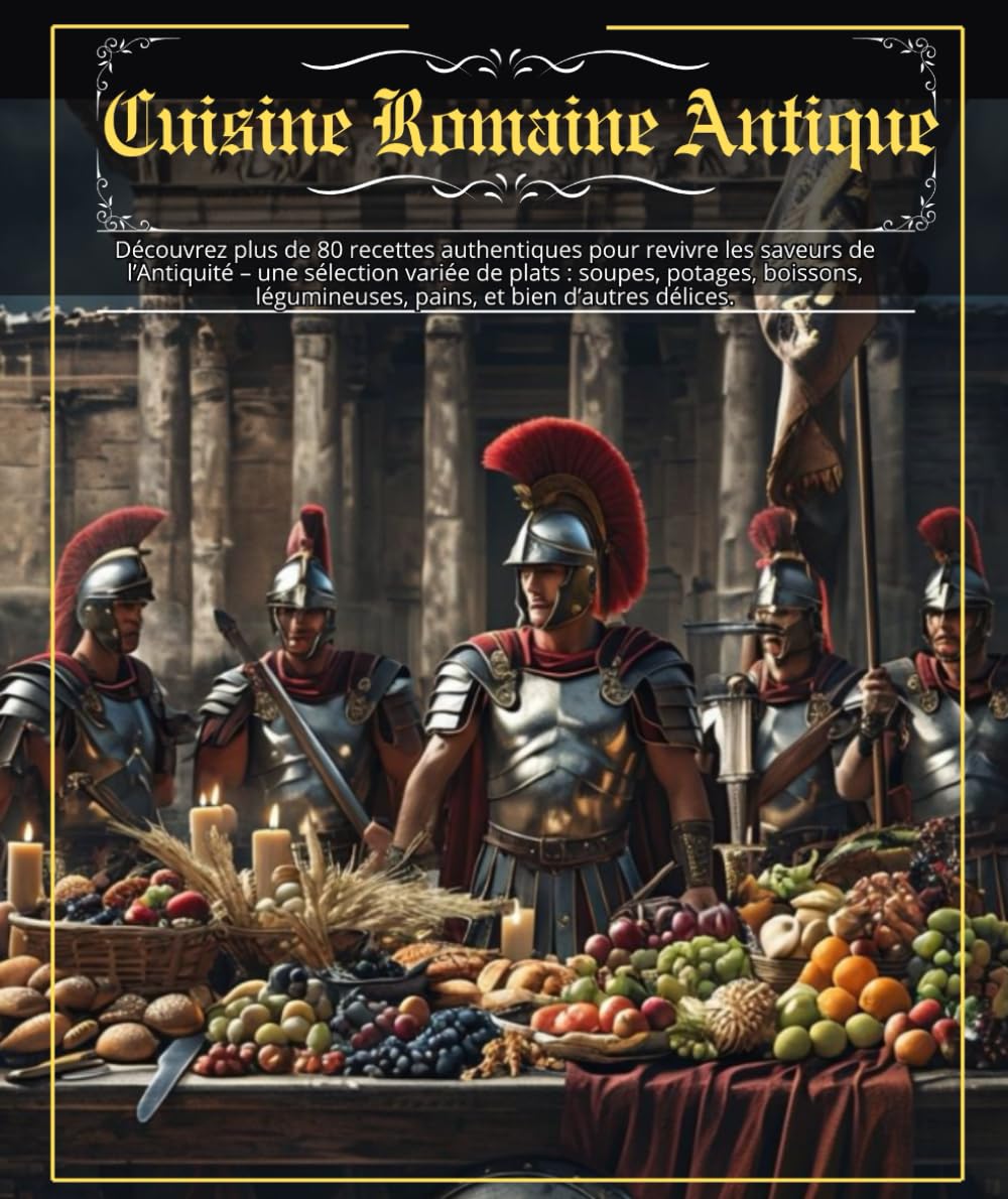 Cuisine Romaine Antique : Découvrez plus de 80 recettes authentiques pour revivre les saveurs de l’Antiquité – une sélection variée de plats : soupes, ... pains, et bien d’autres délices. book