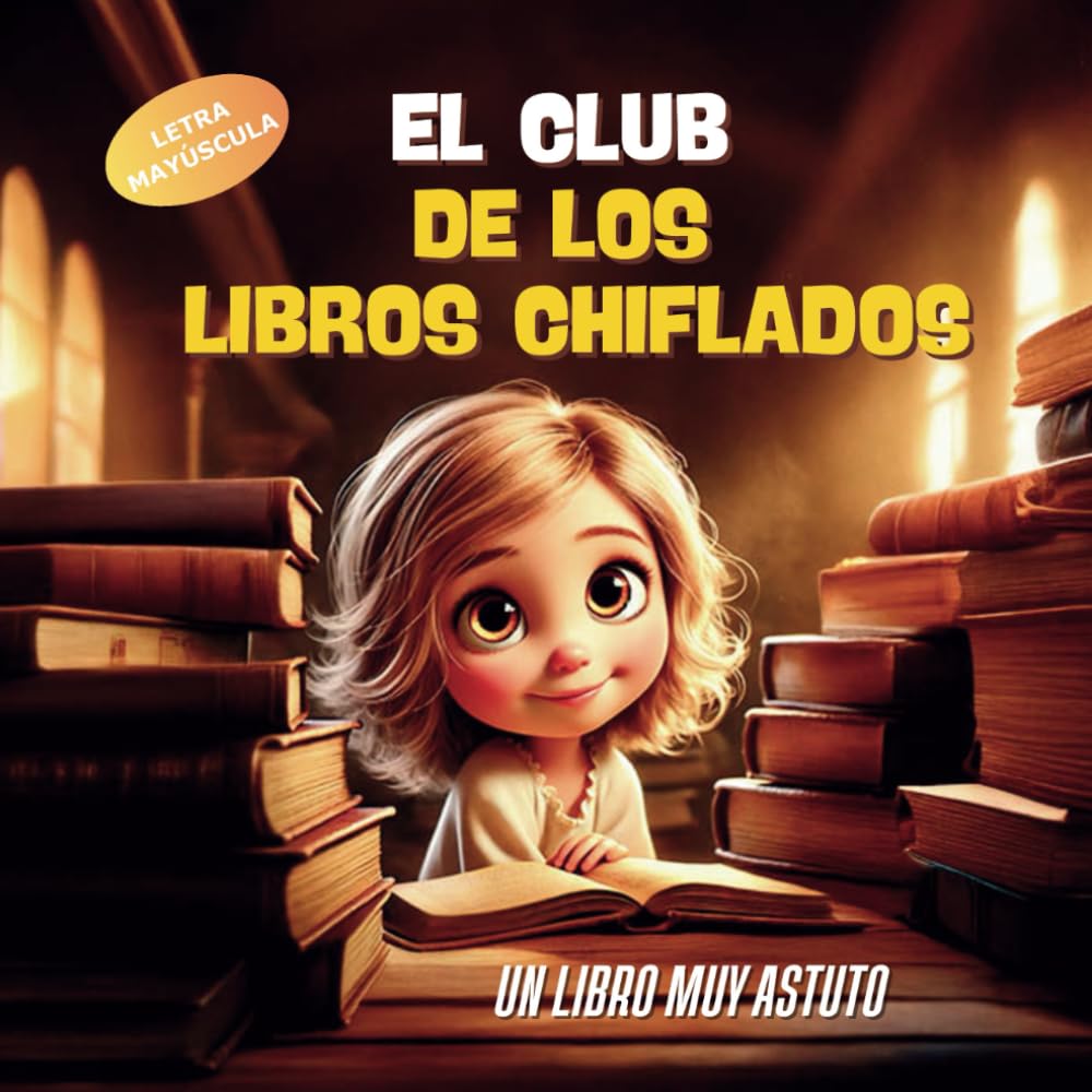El club de los libros chiflados 1 - Un libro muy astuto: (Letra Mayúscula y texto rimado) a partir de 4 años en adelante book