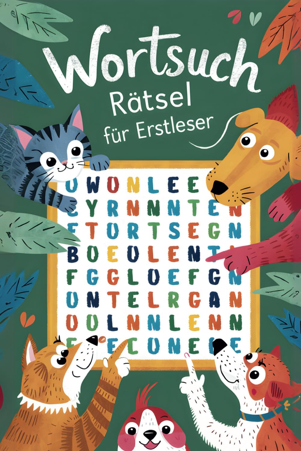 Wortsuchrätsel für Erstleser ab 1. Klasse Tiptoi & Games