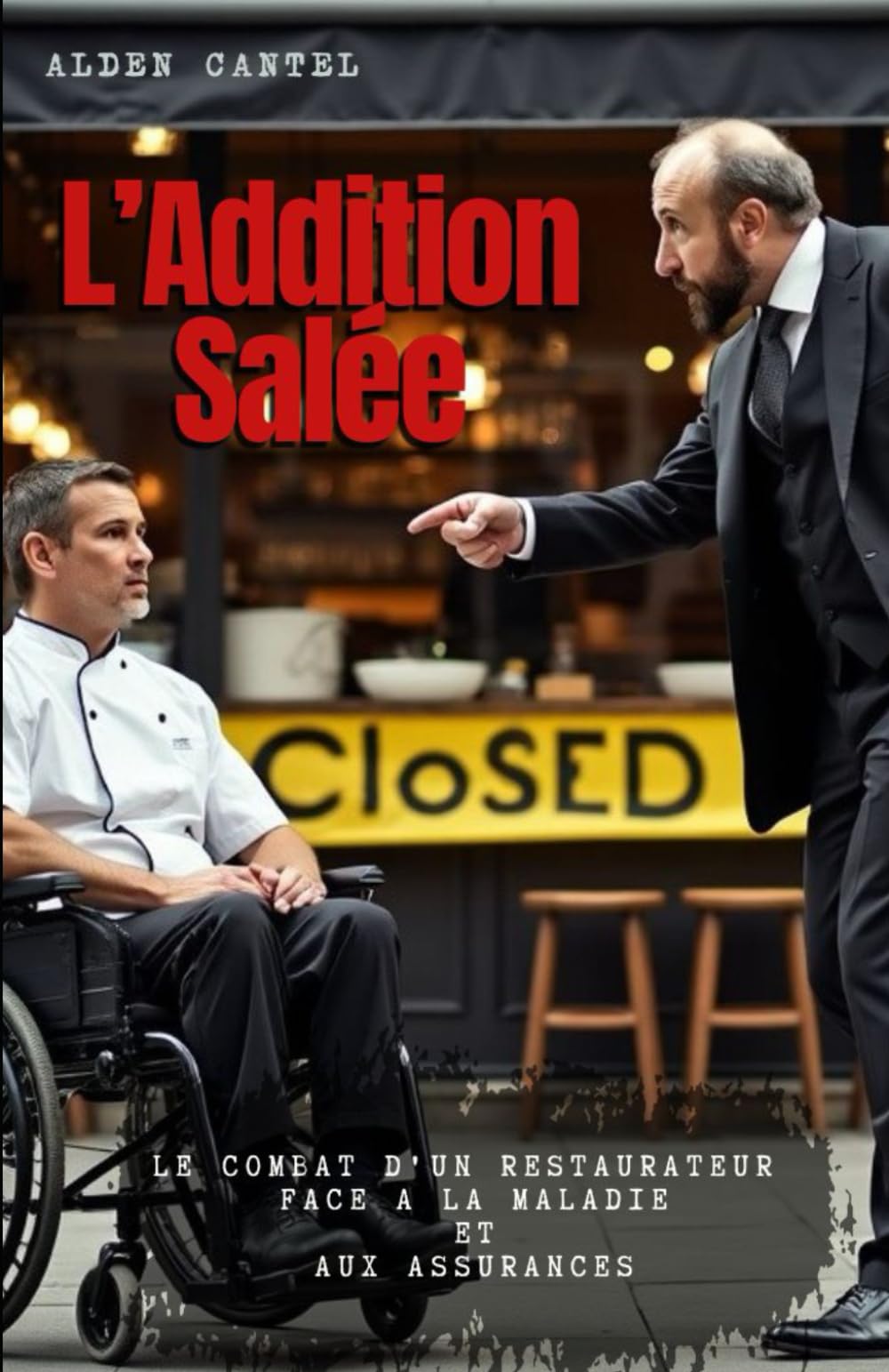 L'Addition Salée: Le Combat d'un Restaurateur Face à la Maladie et aux Assurances book