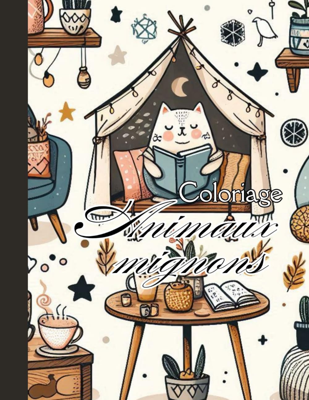 COLORIAGE ANIMAUX MIGNONS EDITION PREMIUM: 30 pages à colorier - livre de coloriage pour adultes et enfants book