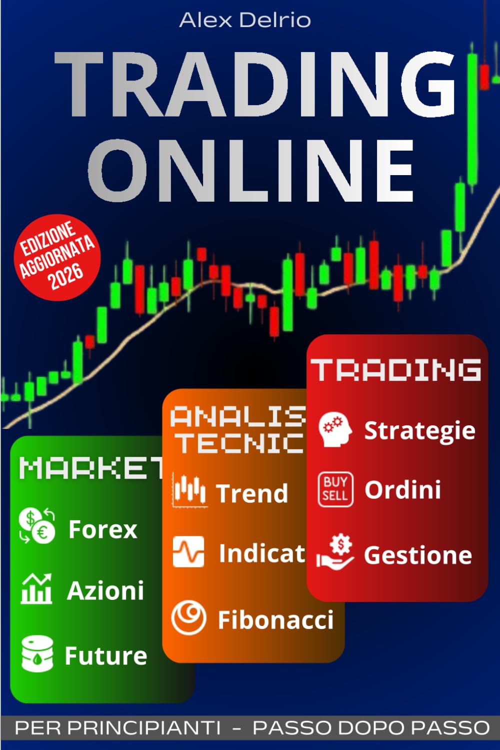 Trading Online: Per principianti passo dopo passo. Scopri il Forex, le azioni e le materie prime. Cresci con l'analisi tecnica , migliora con le strategie e realizza con la gestione degli ordini. book