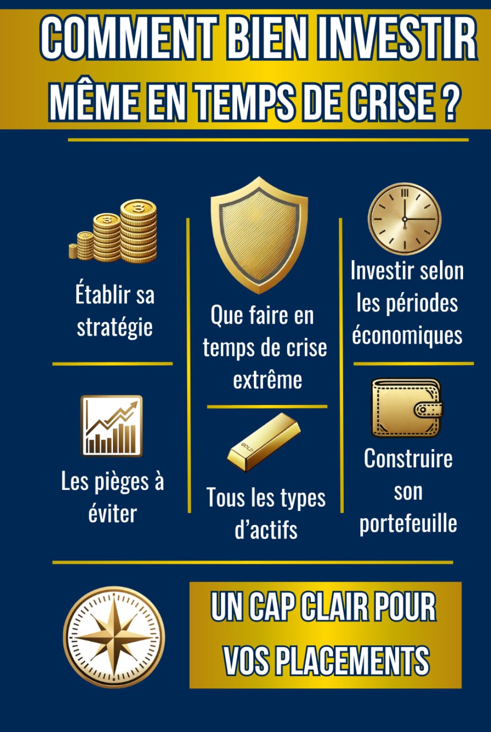 Comment bien investir, même en temps de CRISE ?: Un cap clair pour vos placements book