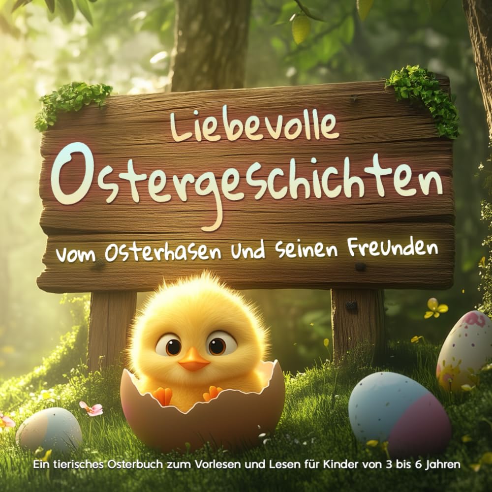 Liebevolle Ostergeschichten vom Osterhasen und seinen Freunden: Ein tierisches Osterbuch zum Vorlesen und Lesen für Kinder von 3 bis 6 Jahren Contemporary literature Books