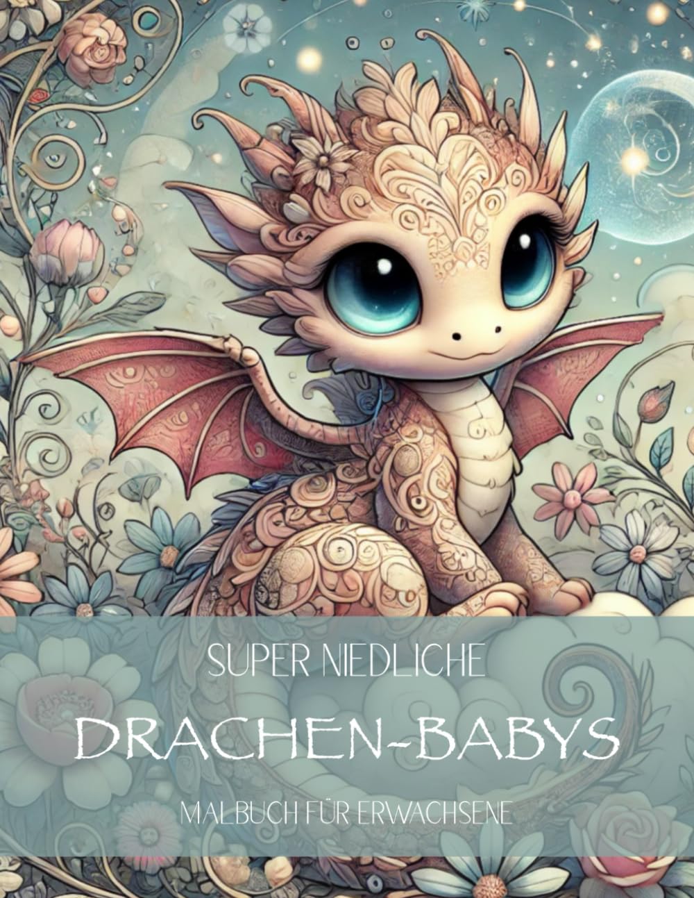 Super niedliche Drachen-Babys: Malbuch für Erwachsene Lifestyle