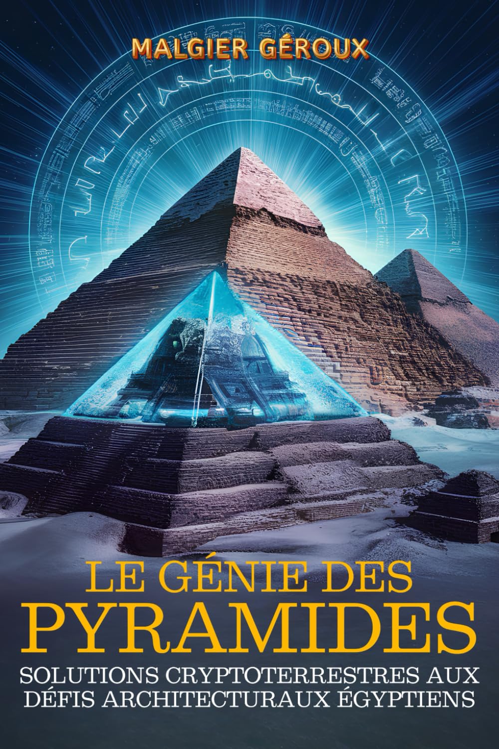 Le génie des pyramides: solutions cryptoterrestres aux défis architecturaux égyptiens: Une analyse des techniques de construction impossibles que seules intelligences supérieures pourraient fournir book