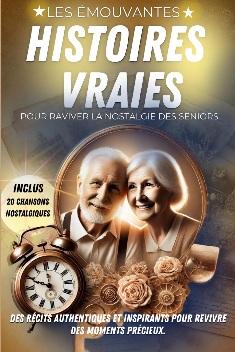 Émouvantes histoires vraies pour senior: Inspirées de faits réels, réconfortantes et inspirantes en gros caractères pour personne âgée ou malvoyante book