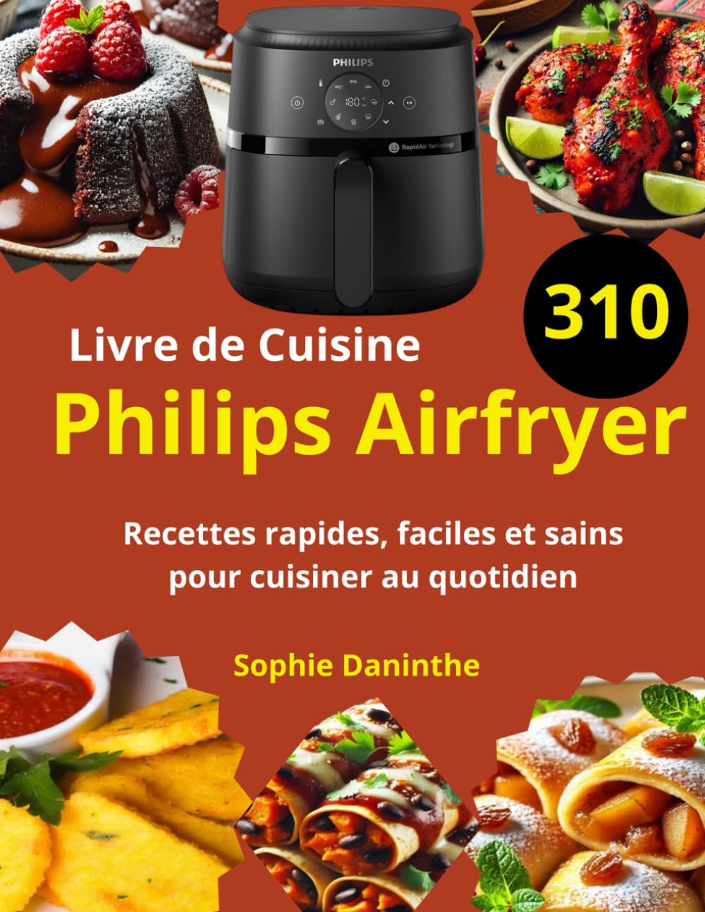 Livre de Cuisine Philips Airfryer: 310 Recettes rapides, faciles et sains pour cuisiner au quotidien book