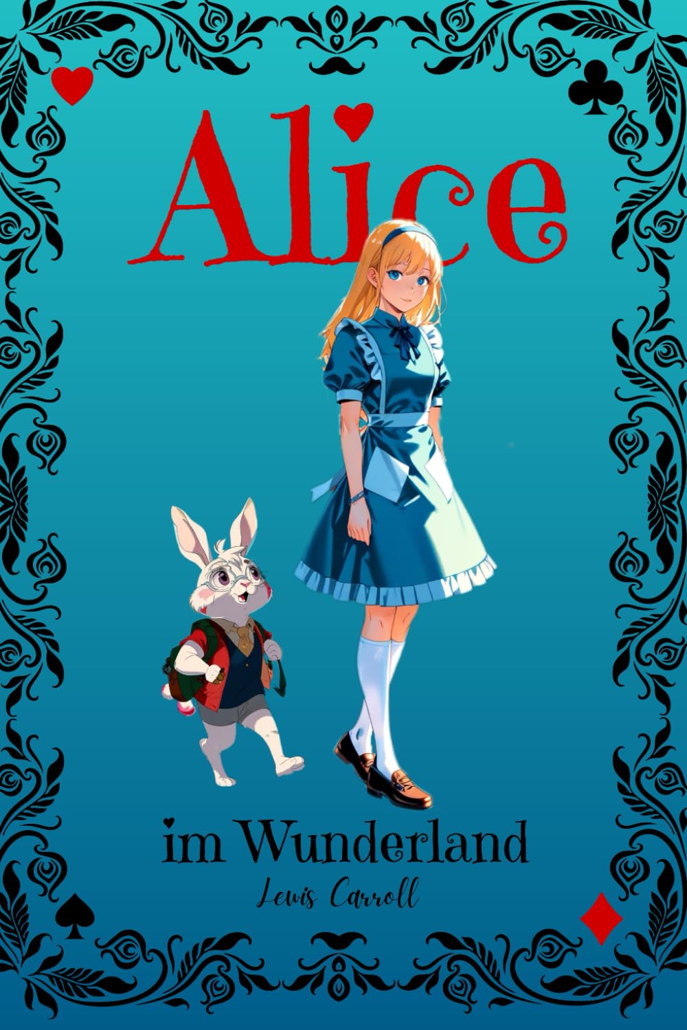 Alice im Wunderland (deutsche Übersetzung mit Illustrationen): Fantastische und alte Märchen für Kinder mit bunten liebevoll gestalteten Bildern Parents & Children