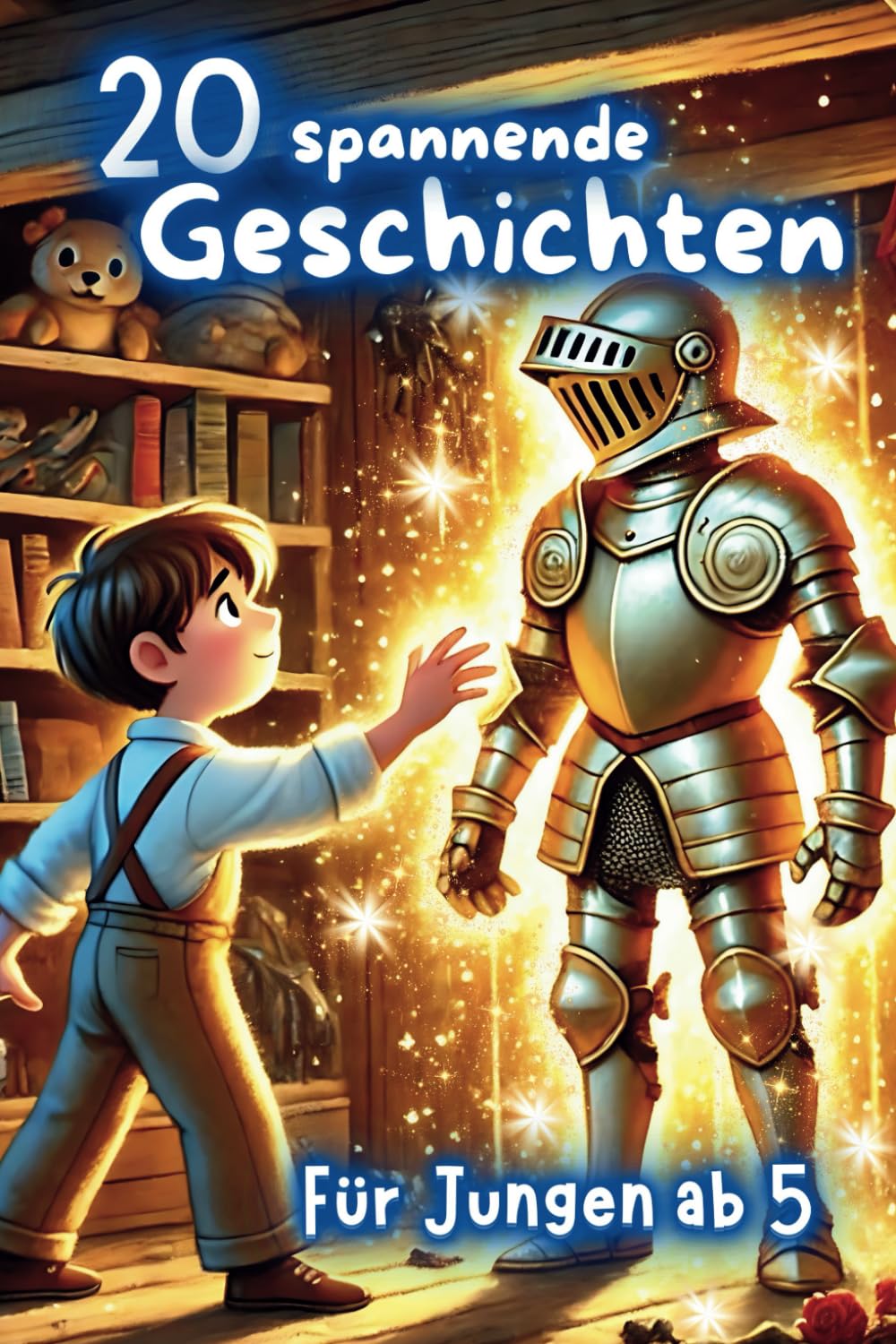 20 spannende Geschichten zum Einschlafen: mit geheimnisvollen Abenteuern für mutige Jungs von 5-10 Jahren Parents & Children