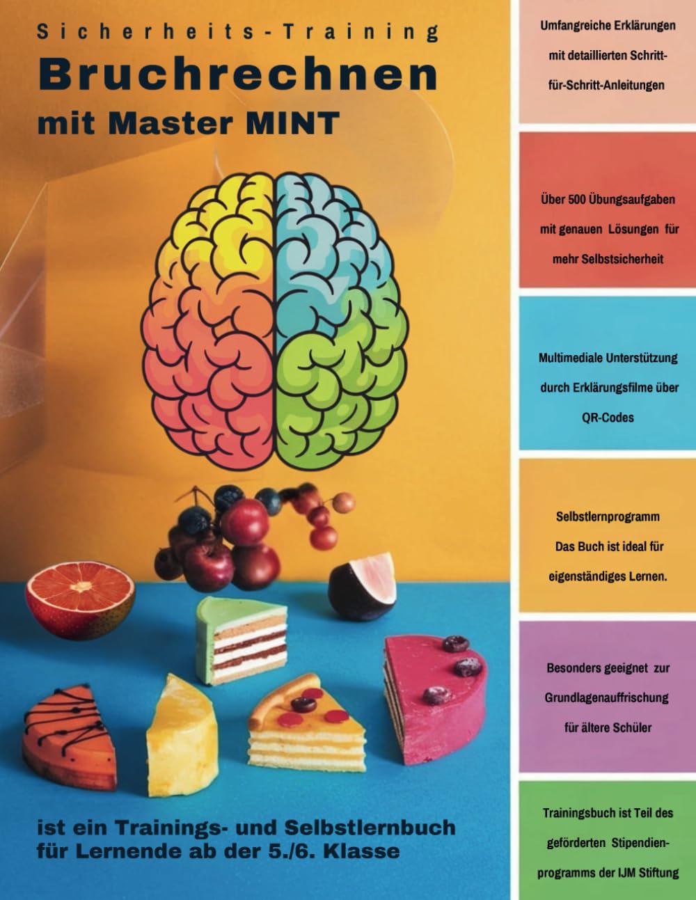 Sicherheitstraining Bruchrechnen mit Master MINT - über 500 Aufgaben, Lernfilme, umfangreiche Erklärungen und alle Lösungen vorgerechnet ab 5./6. ... geeignet, Buch zum Online-/Fernkurs Study Guides