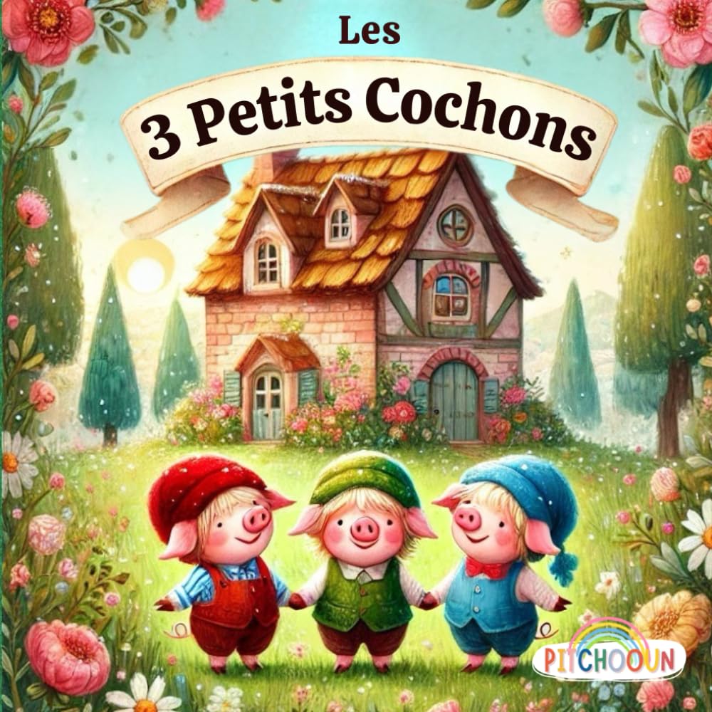 Les Trois Petits Cochons : Un conte illustré pour enfants | Livre histoire 3 petits cochons, jeux et comptine : Une histoire classique avec ... et une comptine pour apprendre en s’amusant book
