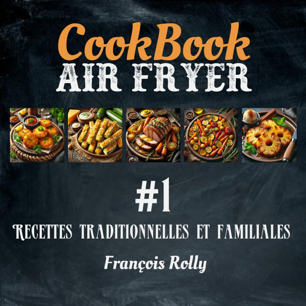 CookBook - Air Fryer - Recettes traditionnelles et familiales - #1: Découvrez des recettes faciles, équilibrées et savoureuses pour exploiter tout le potentiel de votre Air Fryer... book