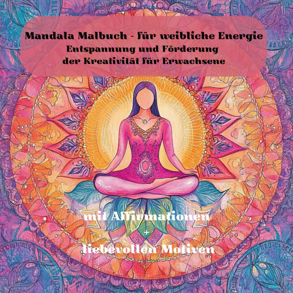 Mandala Malbuch - für weibliche Energie: Entspannung und Förderung der Kreativität für Erwachsene Hobbies & Crafts