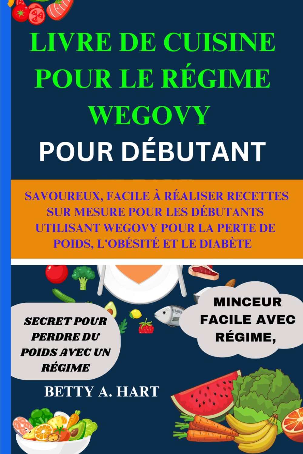 LIVRE DE CUISINE POUR LE RÉGIME WEGOVY POUR DÉBUTANT book