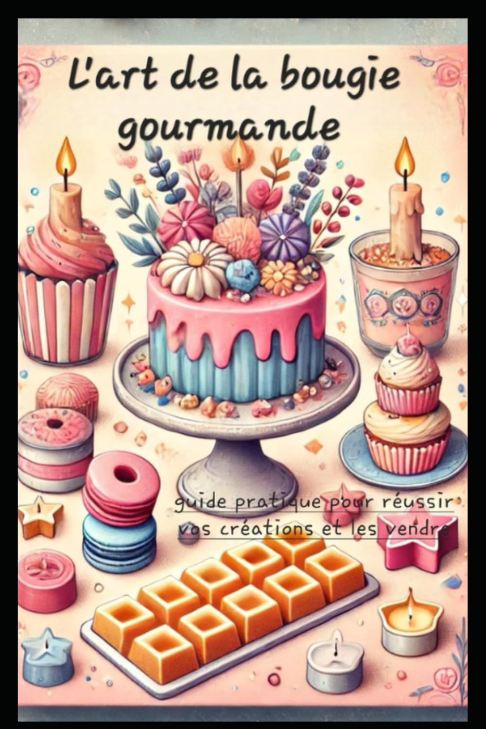 L'art de la bougie gourmande: guide pratique pour réussir vos créations et les vendre book