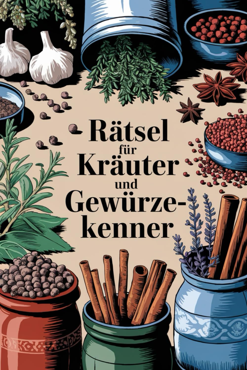 Rätsel für Kräuter und Gewürze-Kenner: Tolles Geschenk für Kräuter- und Gewürzeliebhaber: Rätsel und Knobelei in einem Kreuzworträtselheft Leisure & Fun