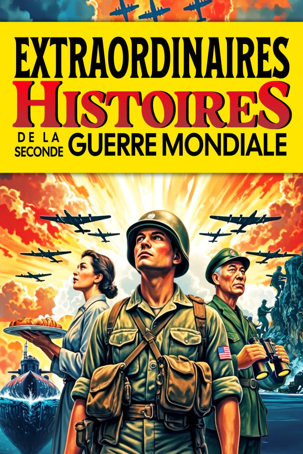 Histoires Extraordinaires de la Seconde Guerre Mondiale: Histoires Courtes pour Seniors en Gros Caractères avec des Questions pour Stimuler La Mémoire par la Lecture book