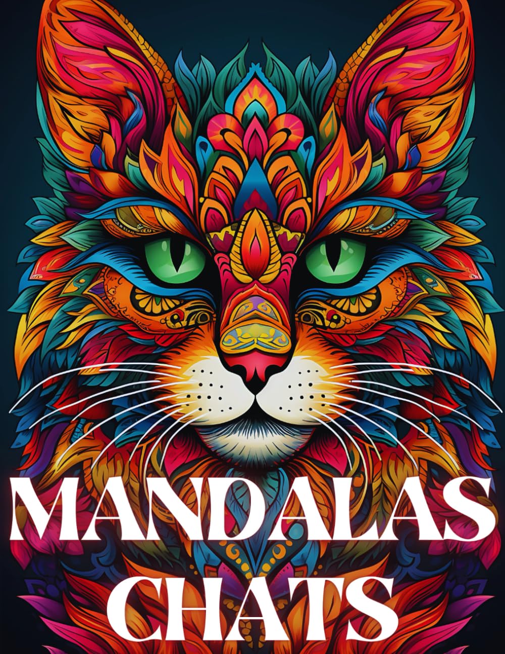 Livre De Coloriage Mandalas Chats: Coloriages Relaxant, Anti-Stress et Détente pour Enfants et Adultes Pets