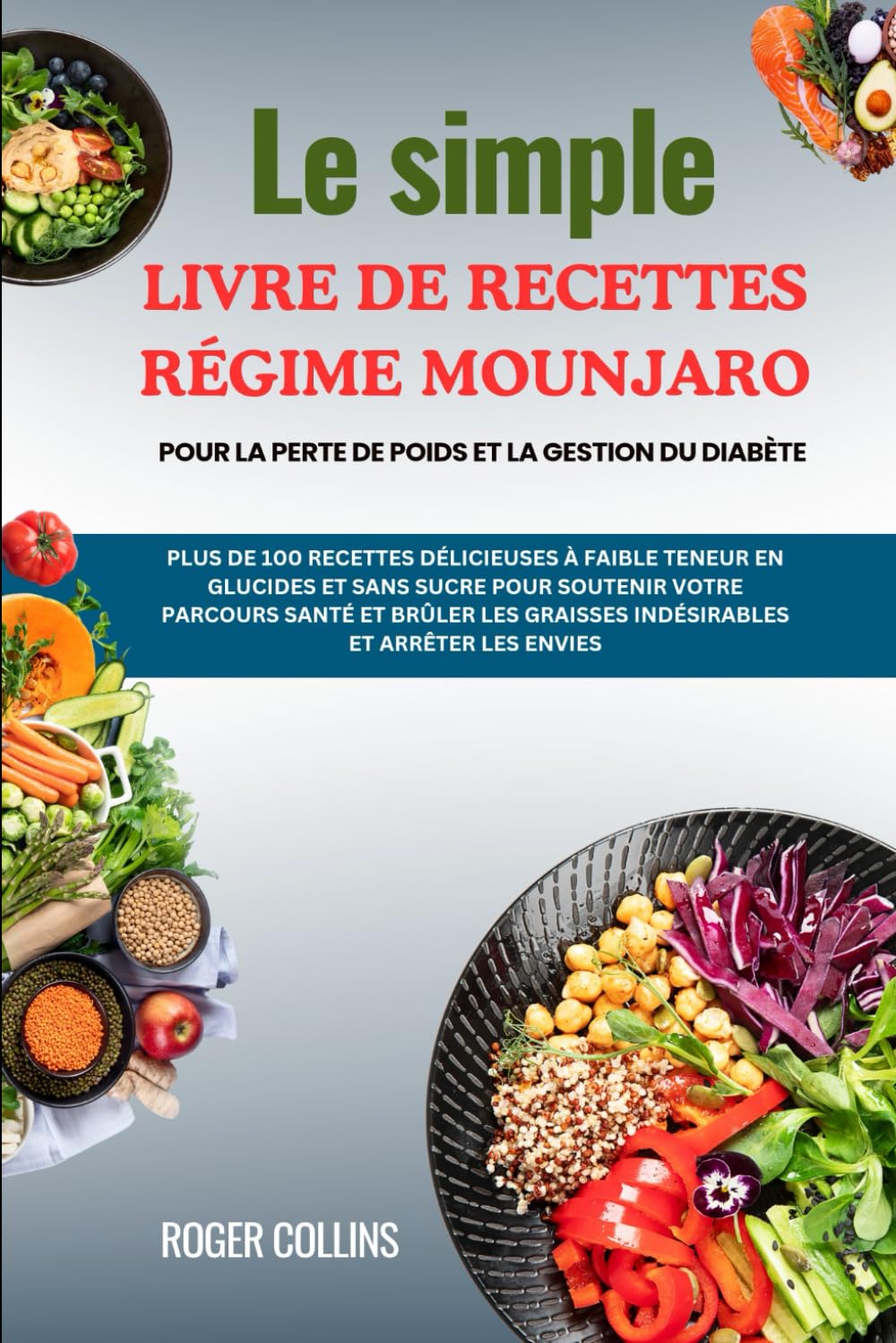 Le simple LIVRE DE RECETTES RÉGIME MOUNJARO POUR LA PERTE DE POIDS ET LA GESTION DU DIABÈTE: PLUS DE 100 RECETTES DÉLICIEUSES À FAIBLE TENEUR EN ... LES GRAISSES INDÉSIRABLES ET ARRÊTER LES E Health, Nutrition & Fitness