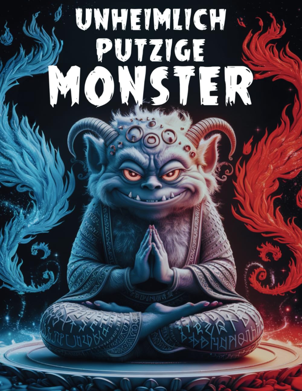 Unheimlich putzige Monster: Das achtsame Malbuch für Erwachsene und Jugendliche mit süßen und faszinierenden Fantasiewesen sowie Affirmationen zur Entspannung und Stressreduktion Arts & Music