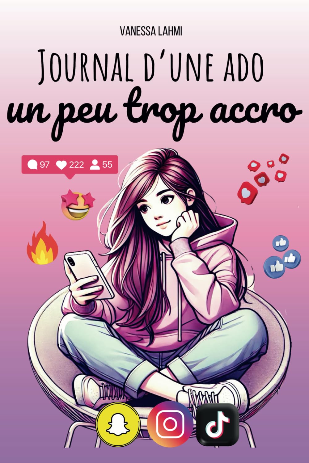 Journal d'une ado un peu trop accro: Le guide (presque) parfait pour survivre au collège et à la vie d’ado Fiction
