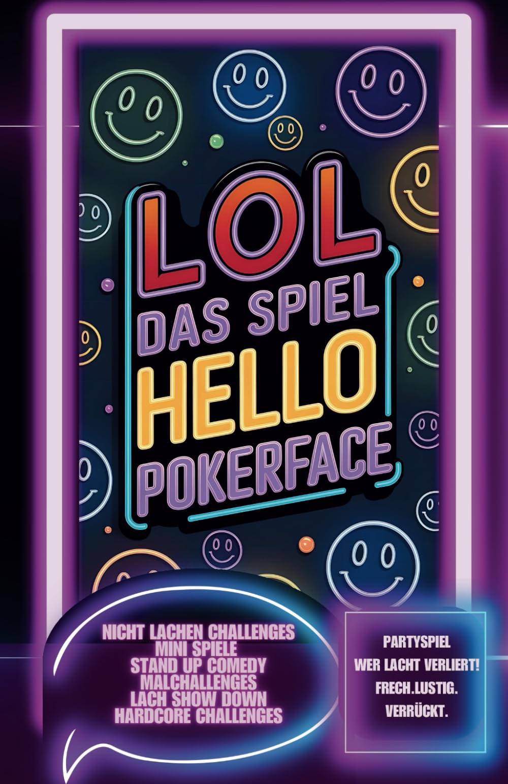 LOL Hello Pokerface Nicht Lachen Challenge Gesellschaftsspiel: lustiges, originelles Partyspiel für Freunde die verrückte Herausforderungen lieben. ... Spielen, Stand Up Comedy und Improvisation! book