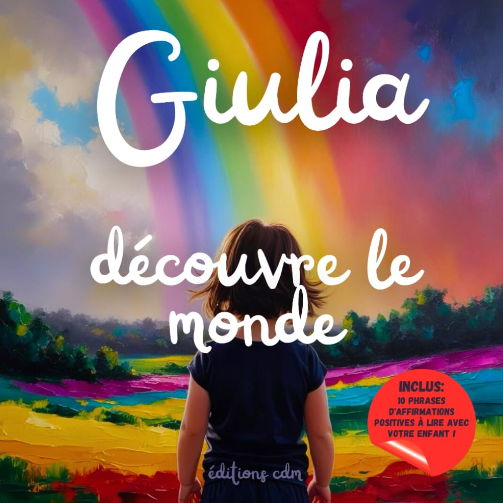 Giulia découvre le monde: Livre personnalisé, histoire magique, affirmations positives, éveil et émerveillement, moment en famille, confiance en soi, ... paisible : Giulia découvre le monde book
