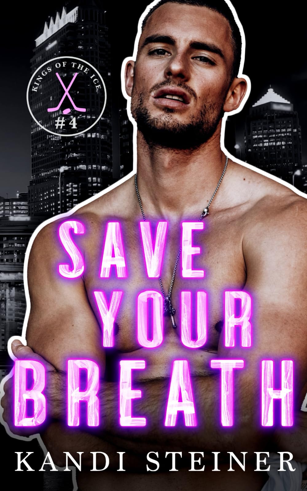 Save Your Breath: A Fake Engagement Hockey Romance (Kings of the Ice) Contemporary Romance