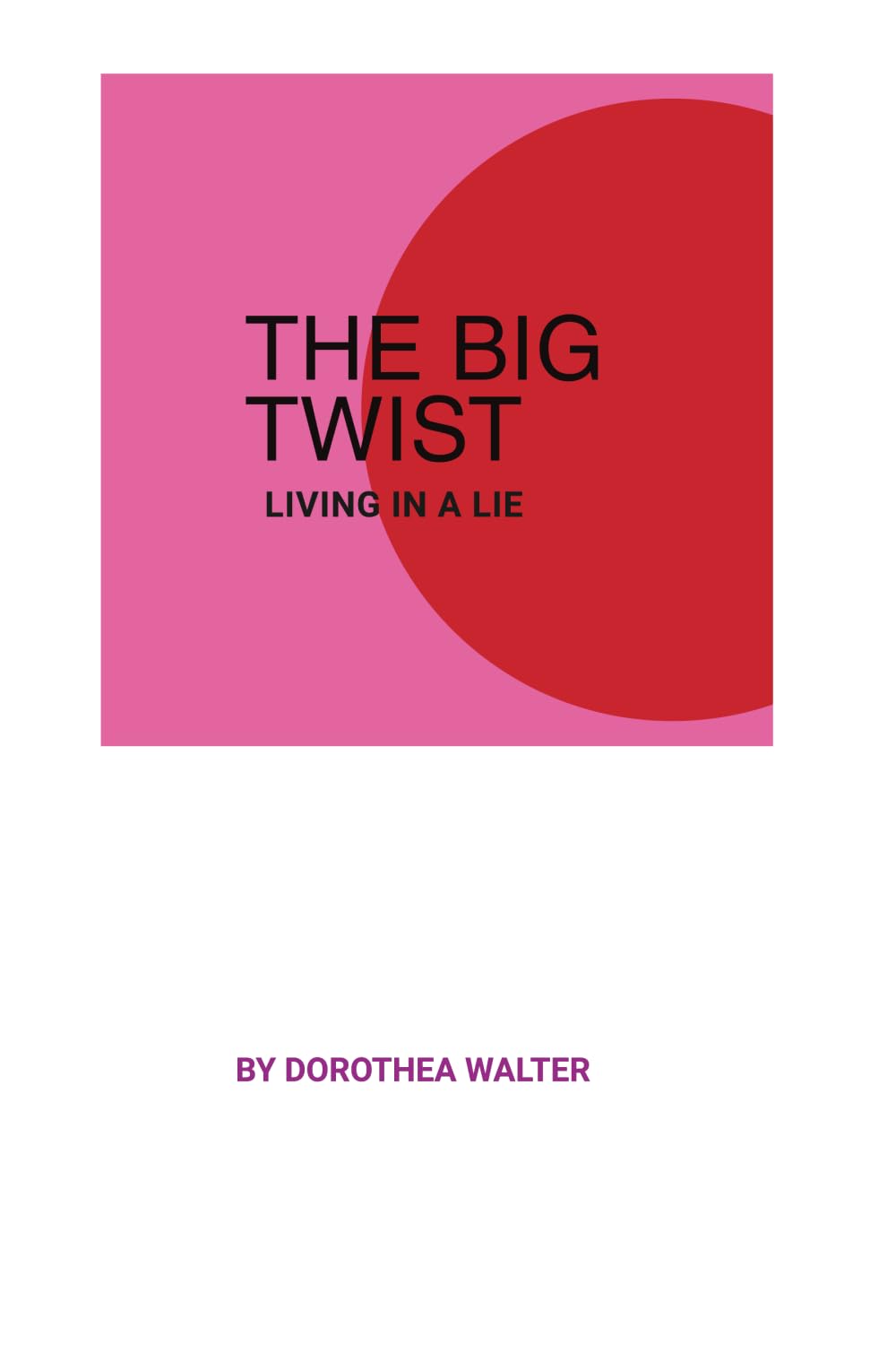 The big twist: Living in a lie Books