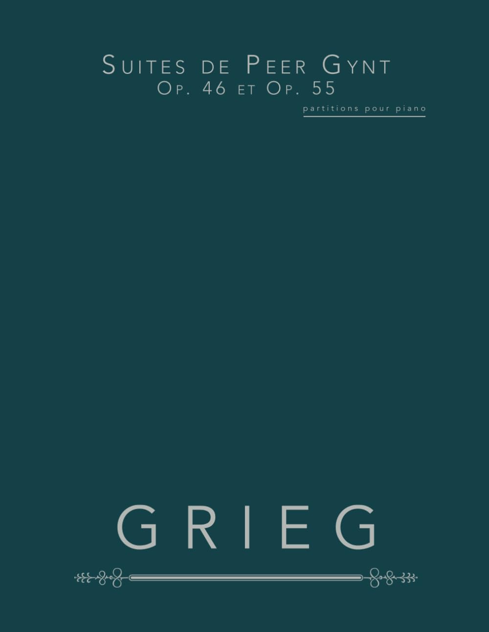 Suites de Peer Gynt, Op. 46 et Op. 55: partitions pour piano book