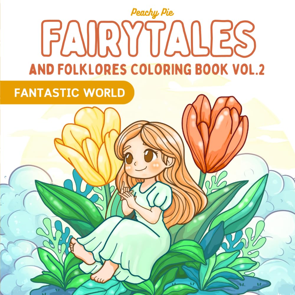 Fairytales and Folklores Coloring Book Vol.2: Whimsical Fantasy Scenes for Adults and Teens book