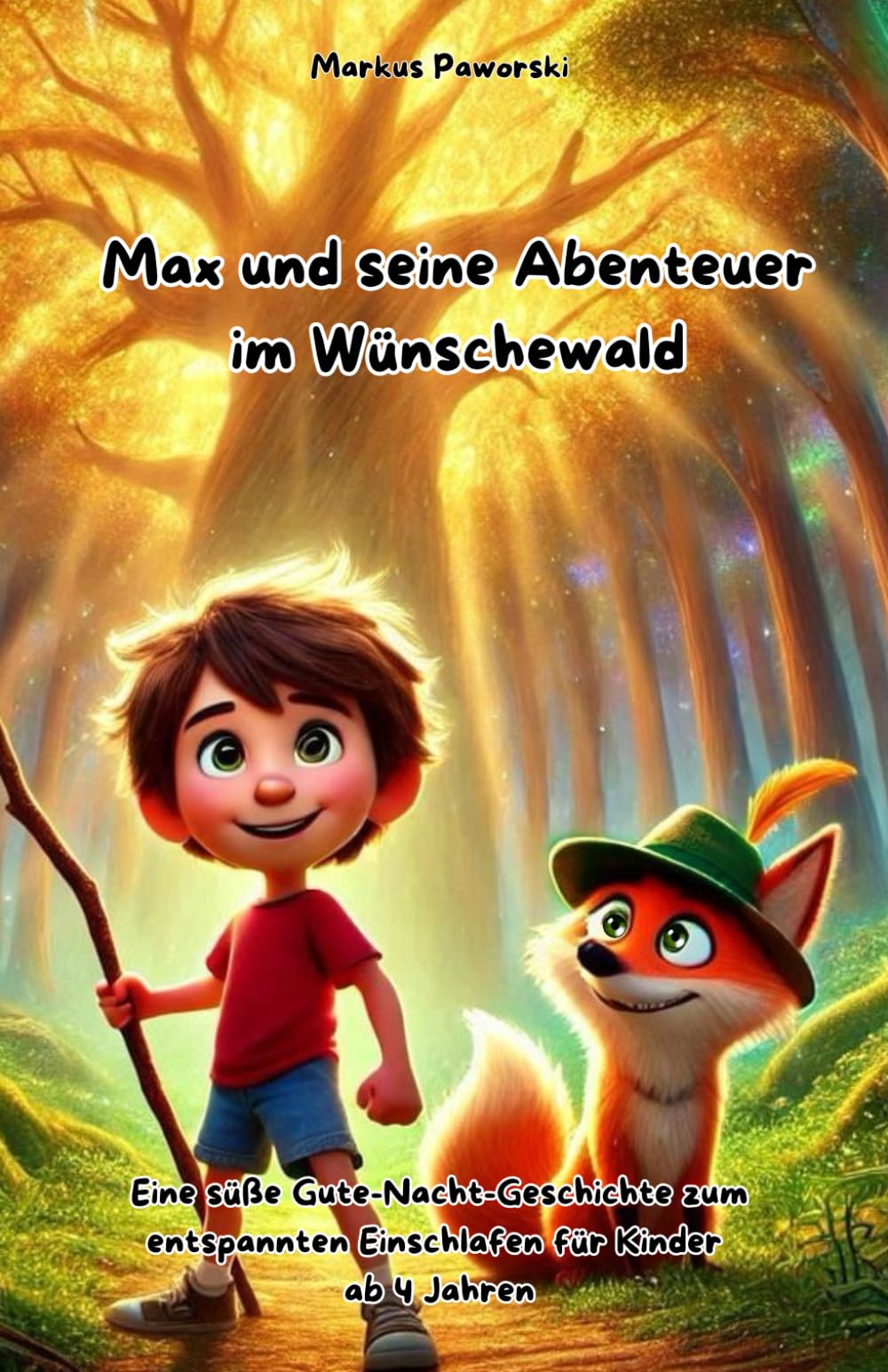 Max und seine Abenteuer im Wünschewald: Eine süße Gute-Nacht-Geschichte zum entspannten Einschlafen für Kinder ab 4 Jahren Novels & Short Stories
