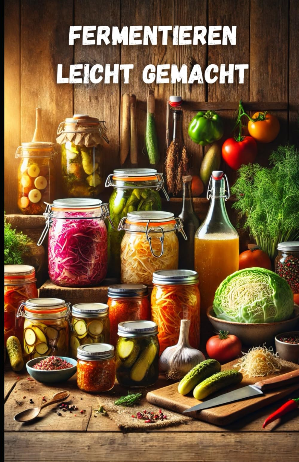 Fermentieren leicht gemacht - Das große Fermentieren Buch für Anfänger und Fortgeschrittene: Techniken, Methoden & Grundlagen für Gemüse, Sauerteig, ... Begleitbuch für dein Fermentieren Starter Set Garden & Plants