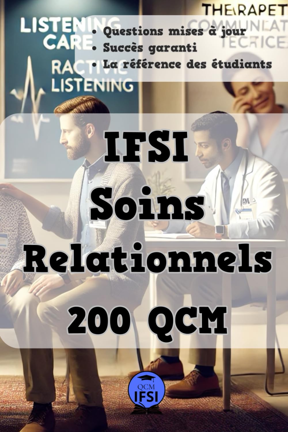 Soins Relationnels: 200 QCM | UE 4.2.S2 | Préparez et Réussissez vos Examens du Semestre 2 en IFSI book