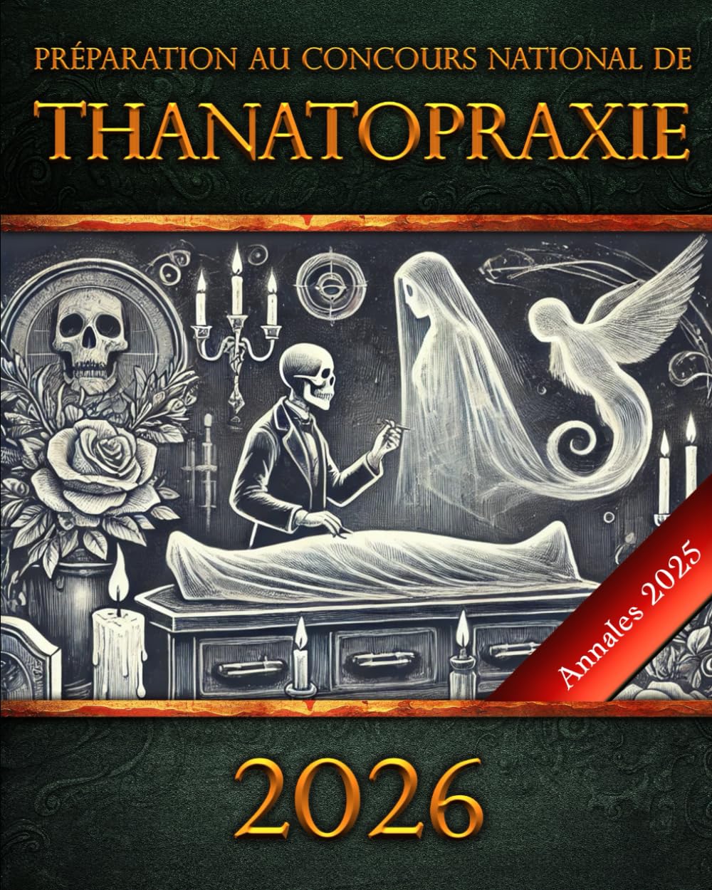 Préparation au concours national de Thanatopraxie 2026: Annales 2025 / diplôme de thanatopracteur Medicine