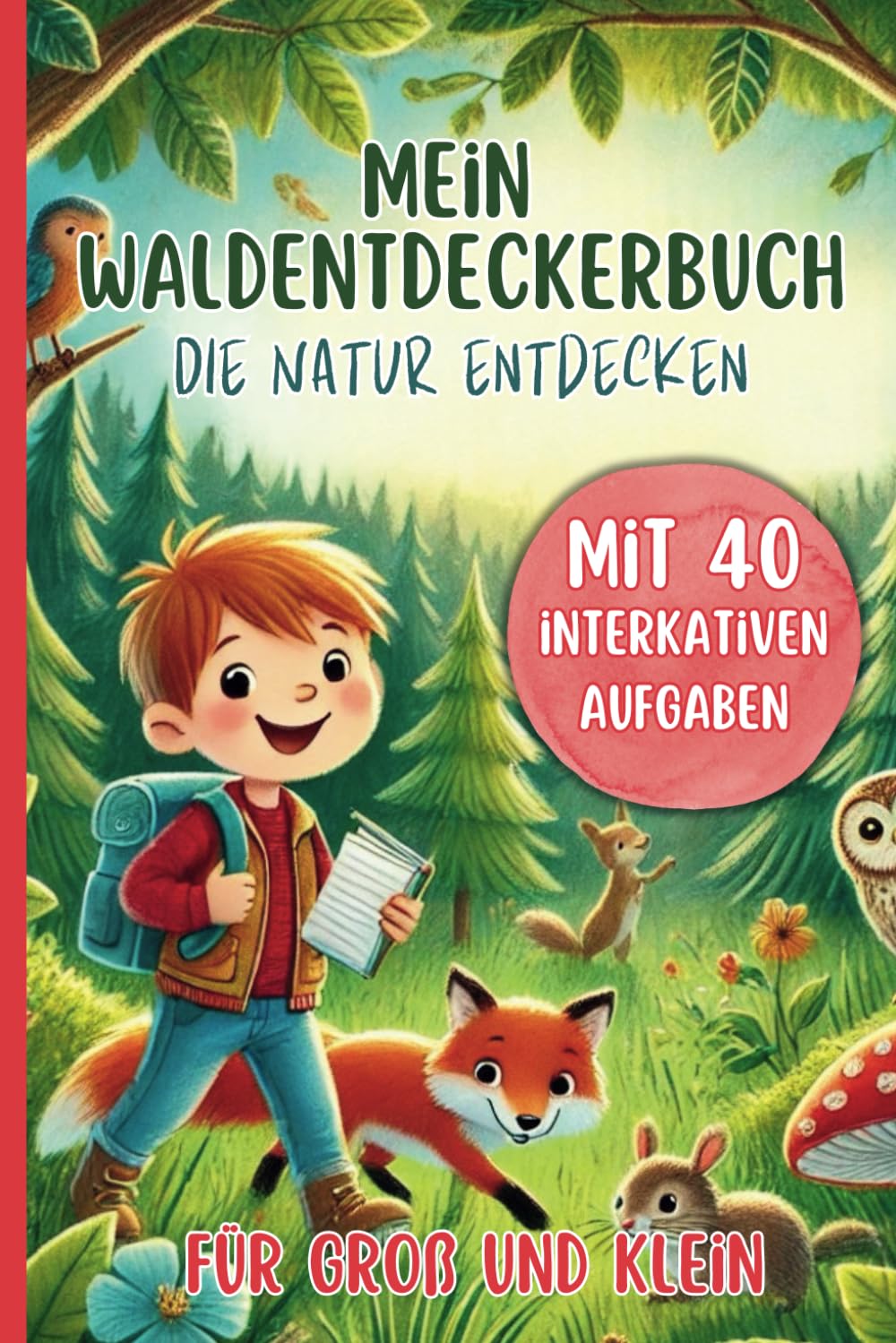 Mein Waldentdecker-Buch - Outdoor Suchspiel für Kinder -: Entdeckerkarten - Wissenswertes über Natur und Tiere Novels & Short Stories