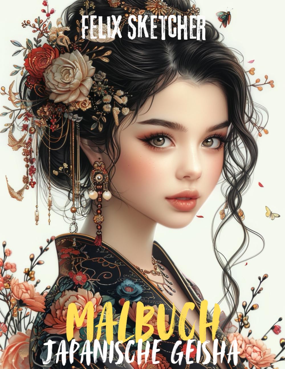 Geisha Malbuch – Japanische Schönheiten zum Ausmalen: Lass den Stress hinter dir und tauche in die faszinierende Welt japanischer Schönheit ein Film, Art & Culture