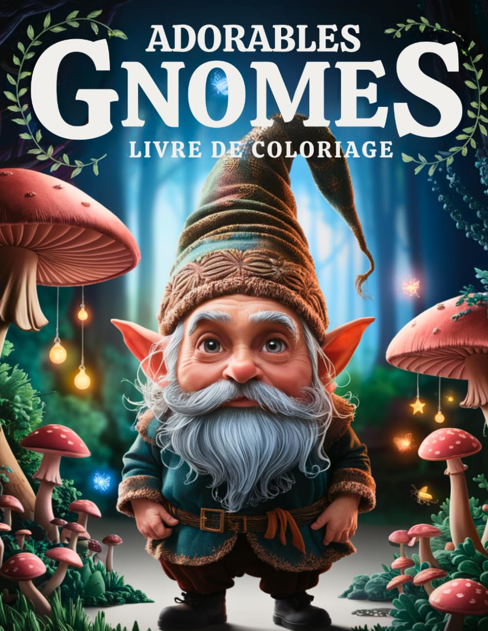 Adorables Gnomes Livre de Coloriage: Moments Enchanteurs de Détente et de Soulagement du Stress pour les Adolescents et les Adultes book