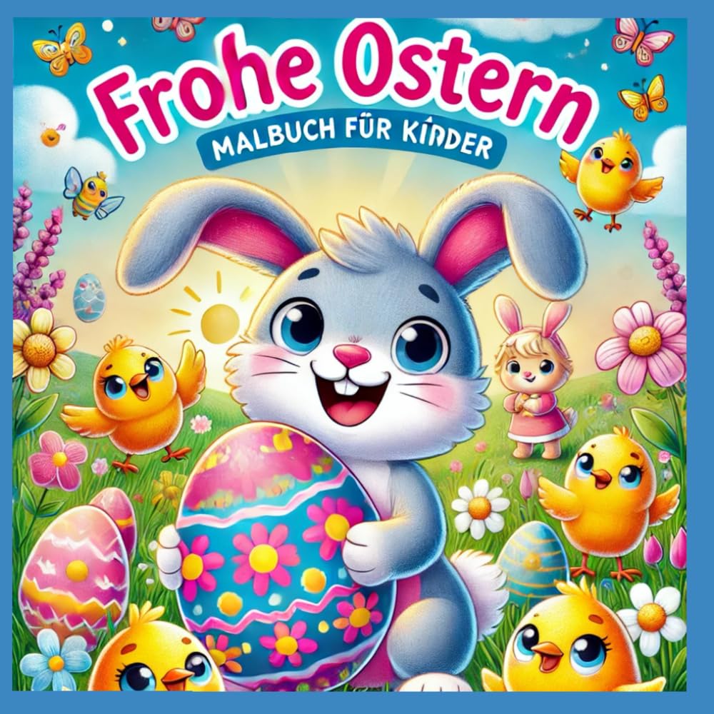 Frohe Ostern: Malbuch für Kinder Non-fiction