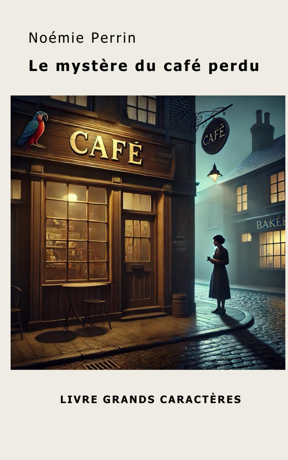 Le Mystère du café perdu: Gros caractères 18 : adapté aux personnes dyslexiques, malvoyantes, âgées Books