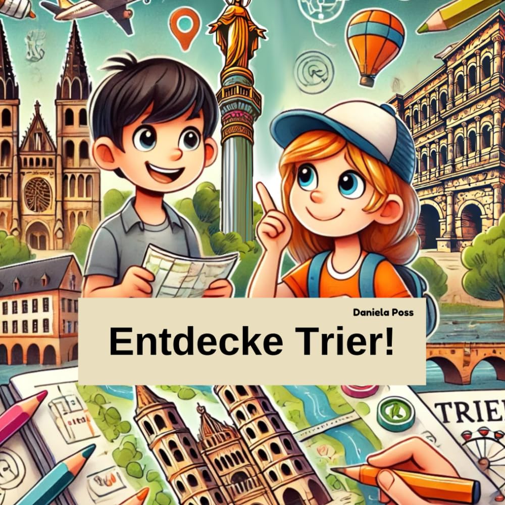 Entdecke Trier!: Der Reiseführer: Malen, Erleben und Staunen in Deutschlands ältester Stadt! Travel Guides