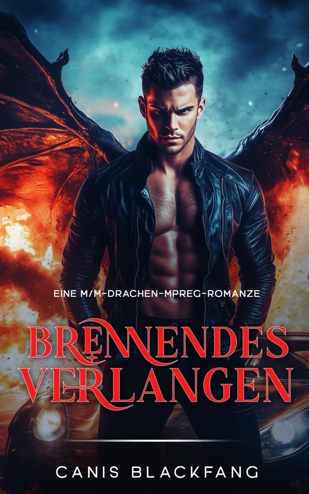 Brennendes Verlangen: Eine M/M-Drachen-Mpreg-Romanze (Drachenwandler-Sammlung) LGBTQ+