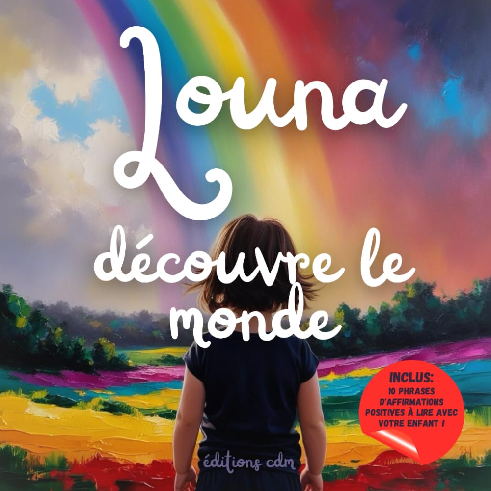 Louna découvre le monde: Livre personnalisé, histoire magique, affirmations positives, éveil et émerveillement, moment en famille, confiance en soi, ... paisible : Louna découvre le monde book