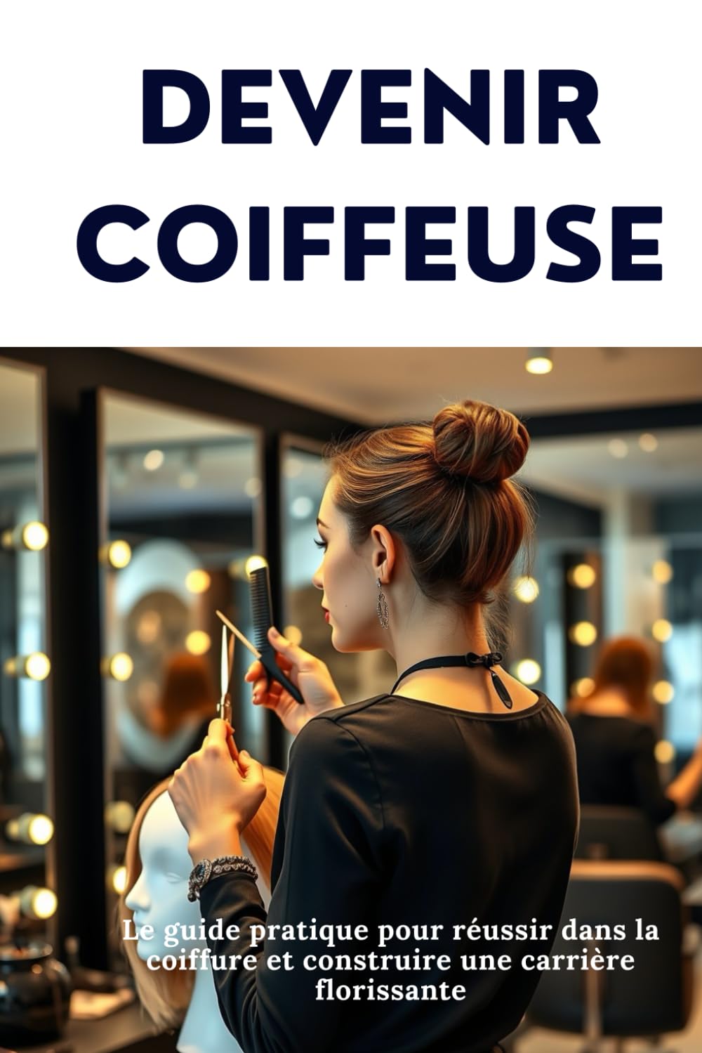 DEVENIR COIFFEUSE : Le guide pratique pour réussir dans la coiffure et construire une carrière florissante book