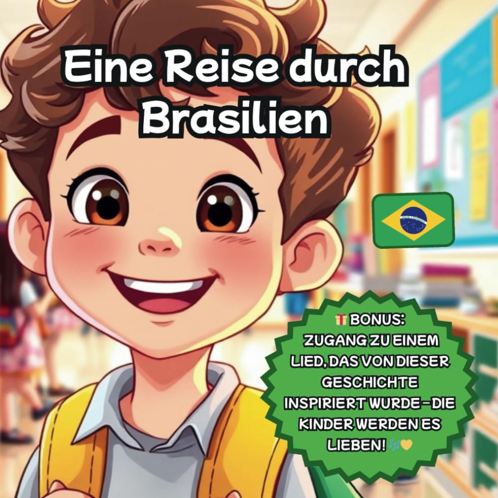 Eine Reise durch Brasilien: Entdecke die Farben, Geschmäcker und Abenteuer Brasiliens! Non-fiction