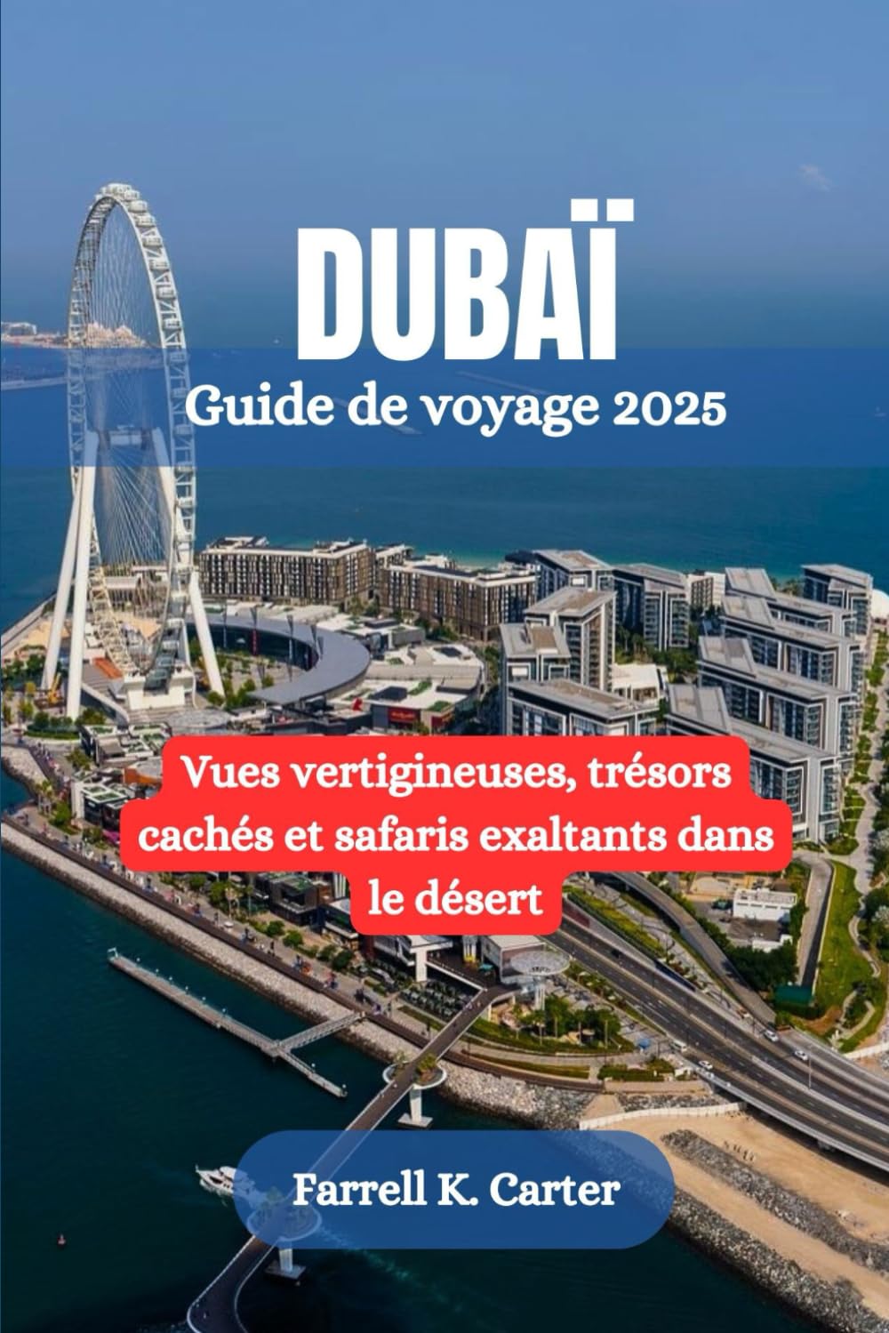 DUBAÏ Guide de voyage 2025: Vues vertigineuses, trésors cachés et safaris exaltants dans le désert book
