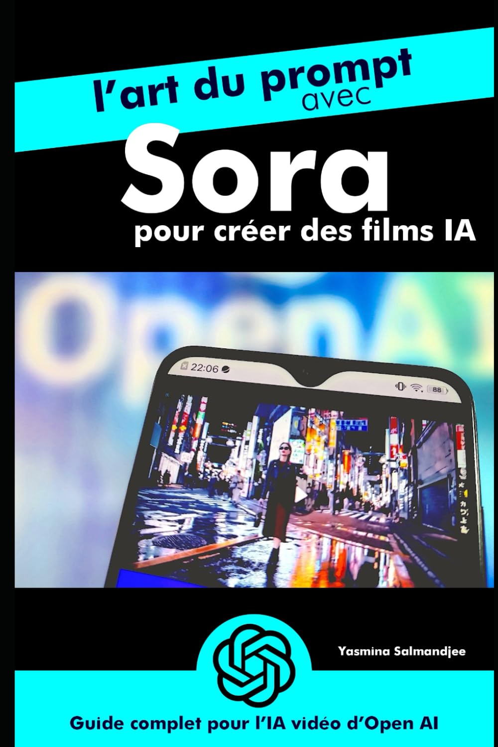 L’art du prompt avec SORA - Guide complet pour l’IA vidéo d’Open AI: par Yasmina Salmandjee, auteur de ChatGPT pour les Nuls book