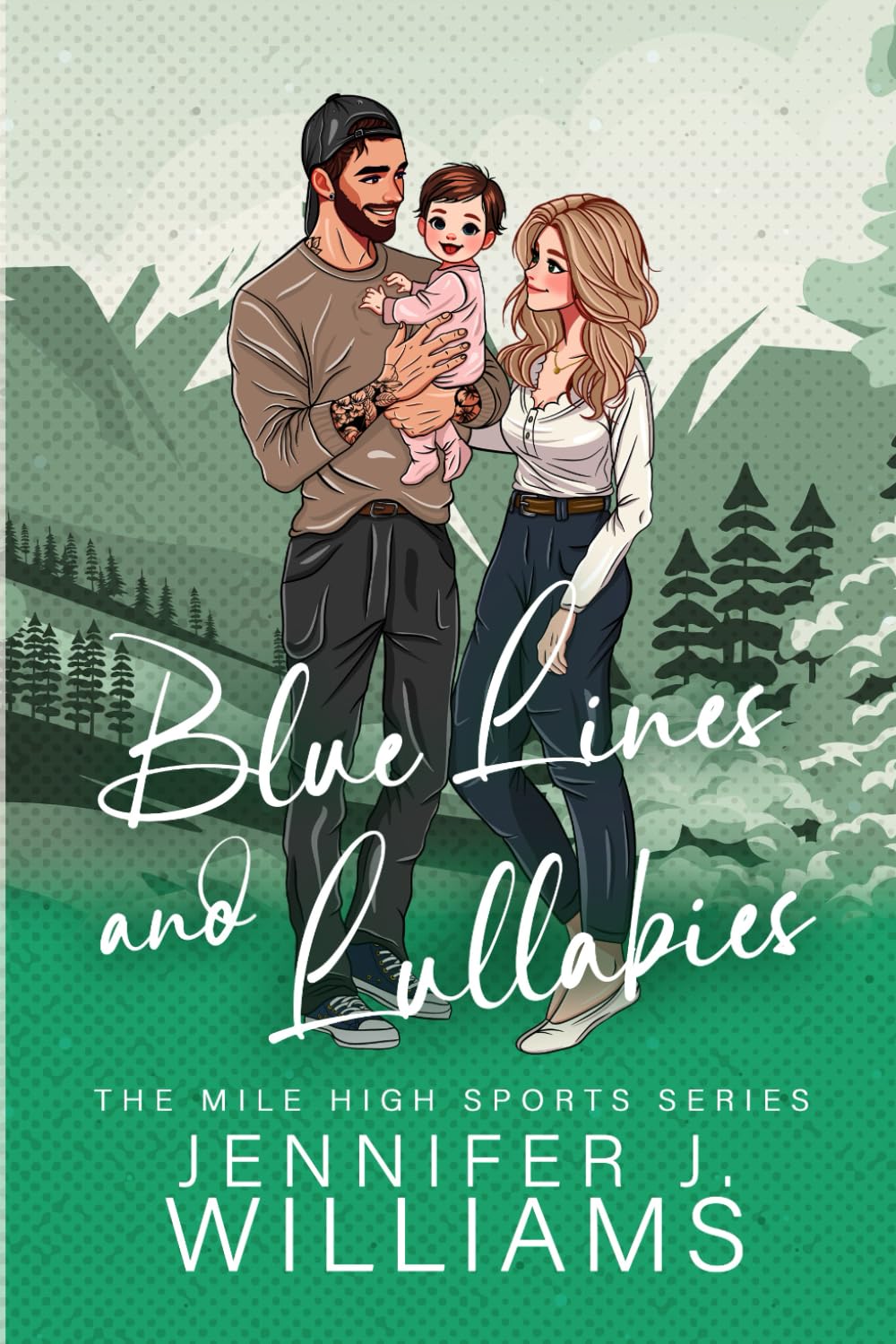 Blue Lines and Lullabies: A Single Dad, Hockey Novella Romance (Mile High Series) Essays & Short Stories