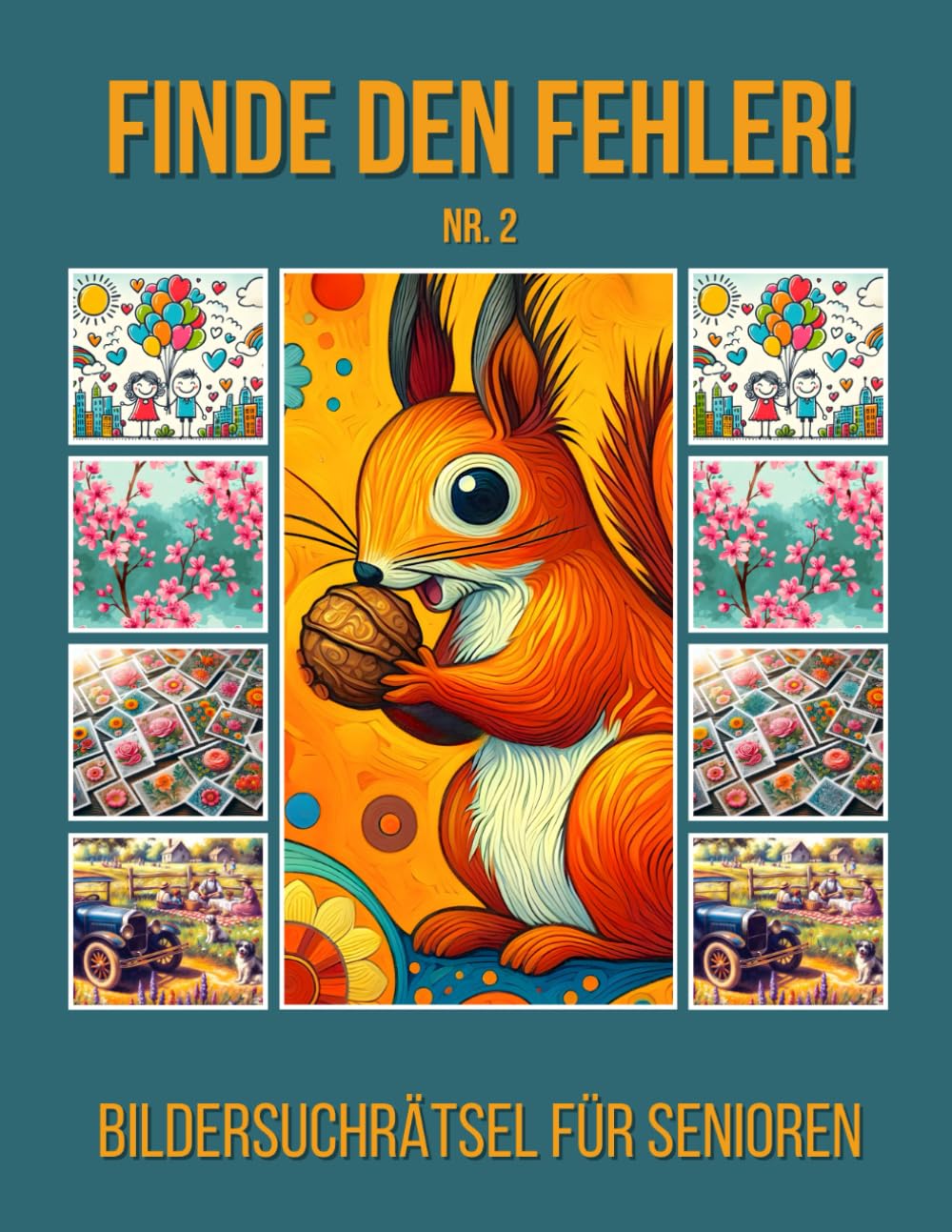 Finde den Fehler!: Bildersuchrätsel für Senioren - Nr.2 - inkl. Lösungen - Grossformat Lifestyle